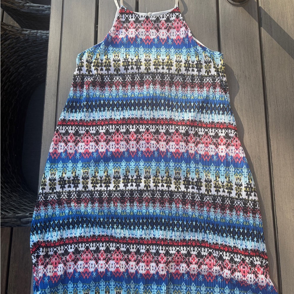 Derek Heart Multicolor Patterned Dress - Picture 3 of 6
